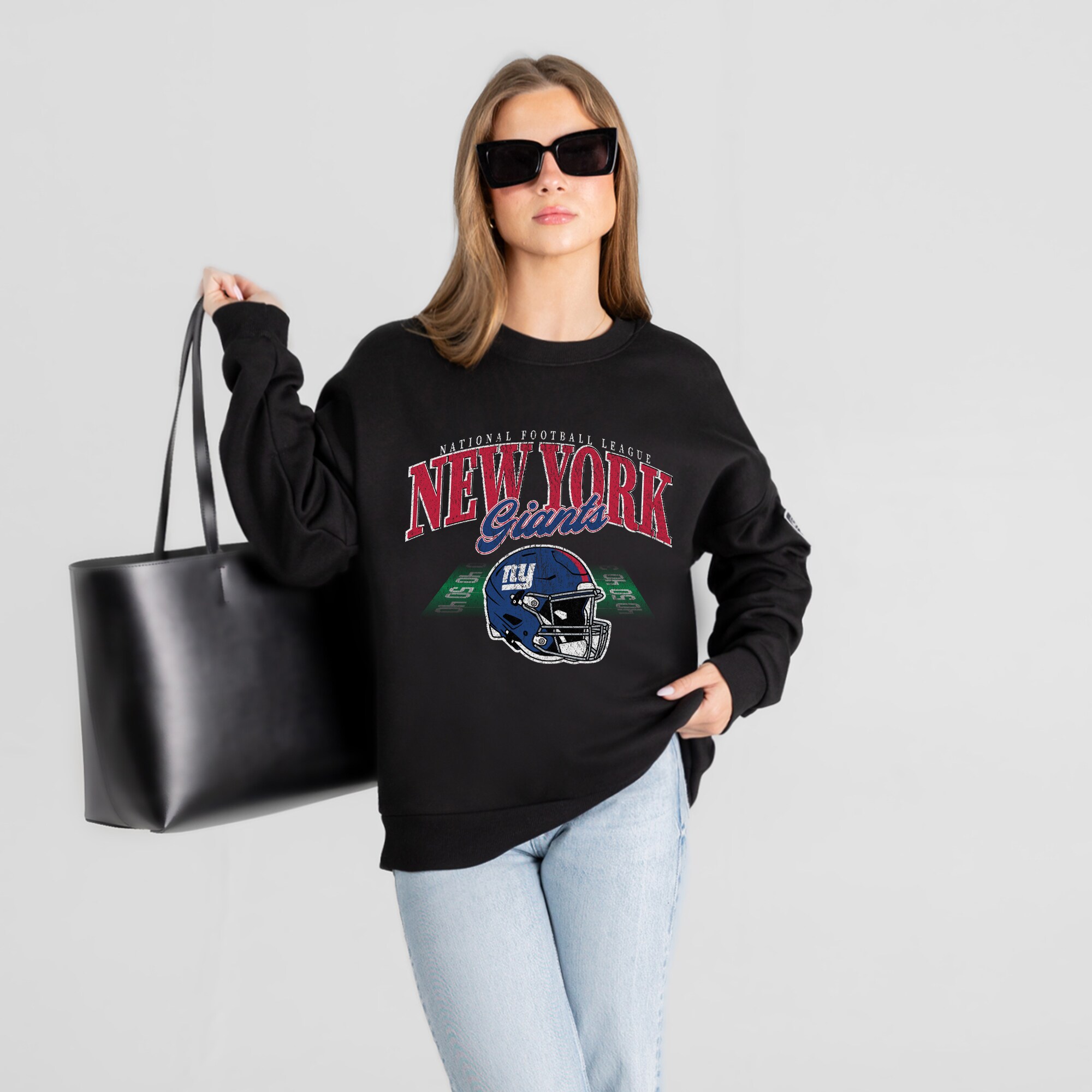 Women's Gameday Couture Black New York Giants Field Focus Black